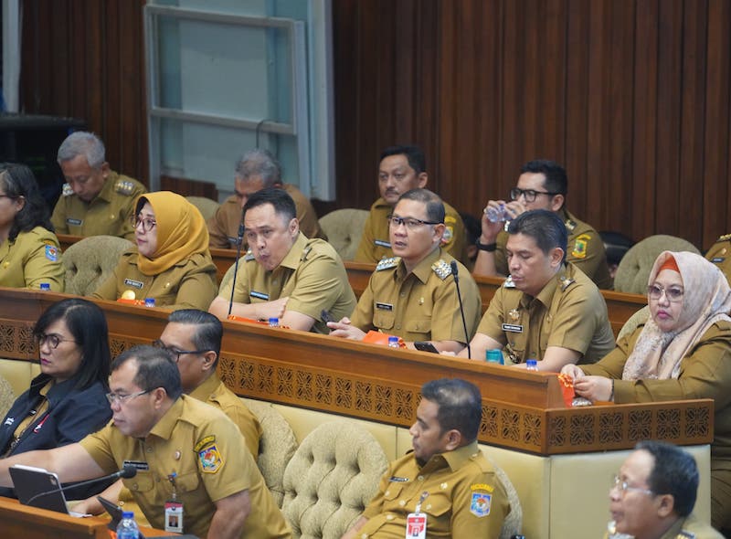 Hadiri Raker dan RDP Bersama Komisi II DPR RI, Pj Wali Kota Batu: Jelang Pilkada Terpantau Kondusif