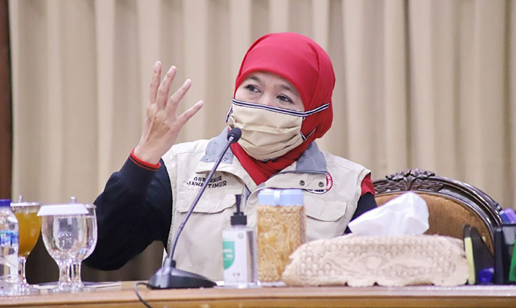 Gubernur Jatim Khofifah Indar Parawansa. (foto: ist)