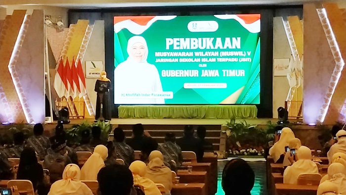 Cetak Generasi Muda Islami, Gubernur Jatim Buka Muswil JSIT di Kota Kediri