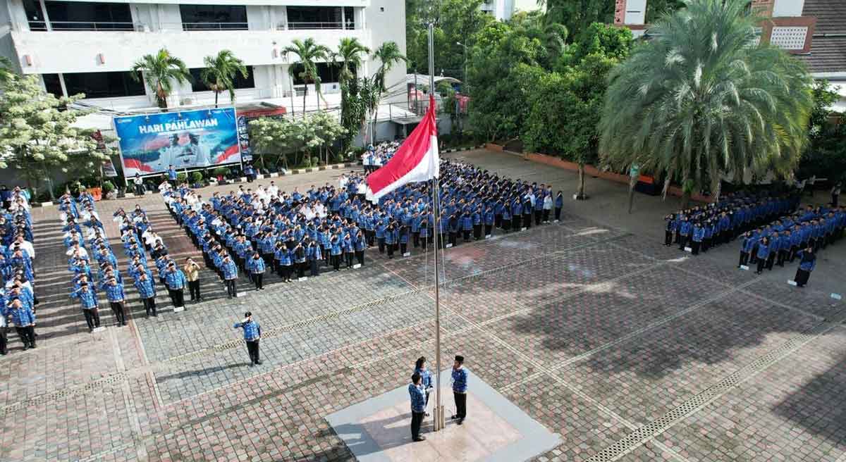 Peringatan Hari Pahlawan 2025 yang digelar Kementerian ATR/BPN.