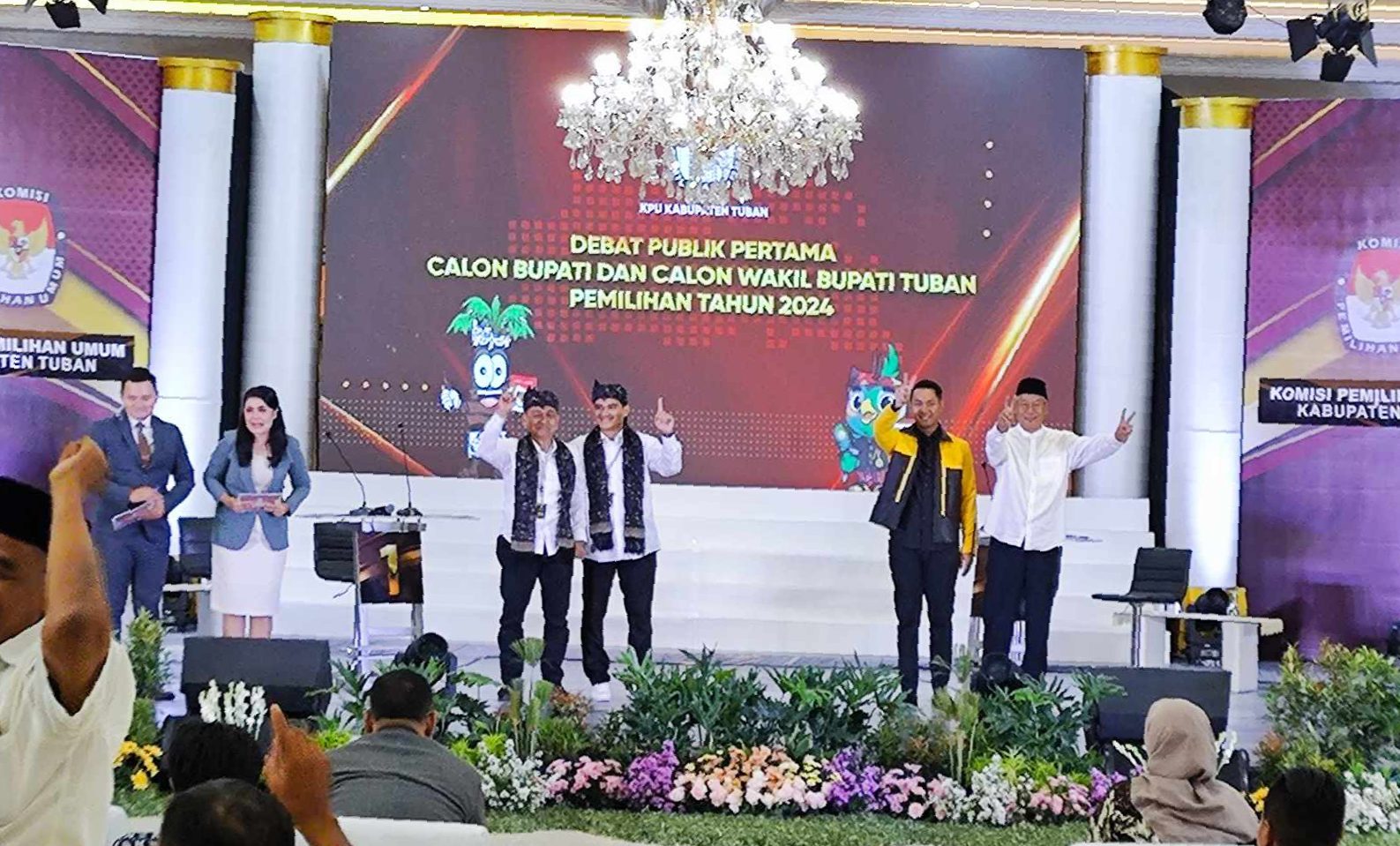 Tim Paslon 02 Halindra-Joko Klaim Unggul di Debat Perdana Pilbup Tuban 2024