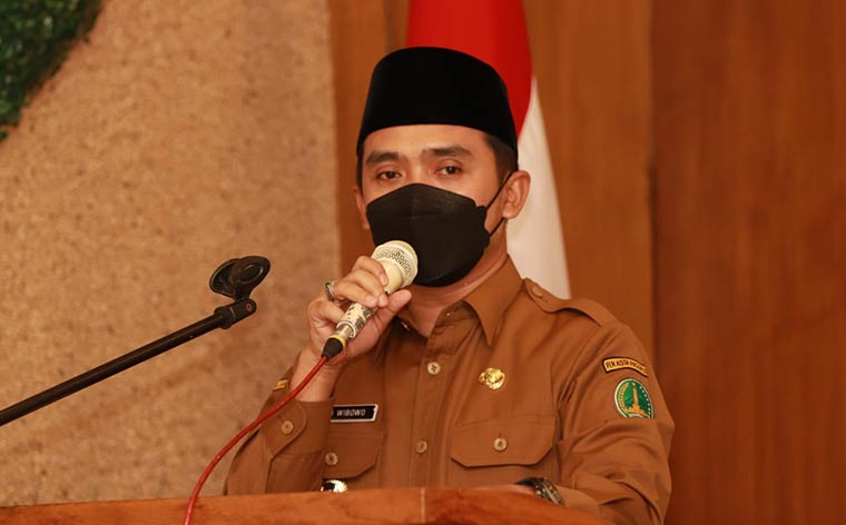 Wakil Wali Kota Pasuruan Adi Wibowo saat menyosialisasikan pembangunan MPP.