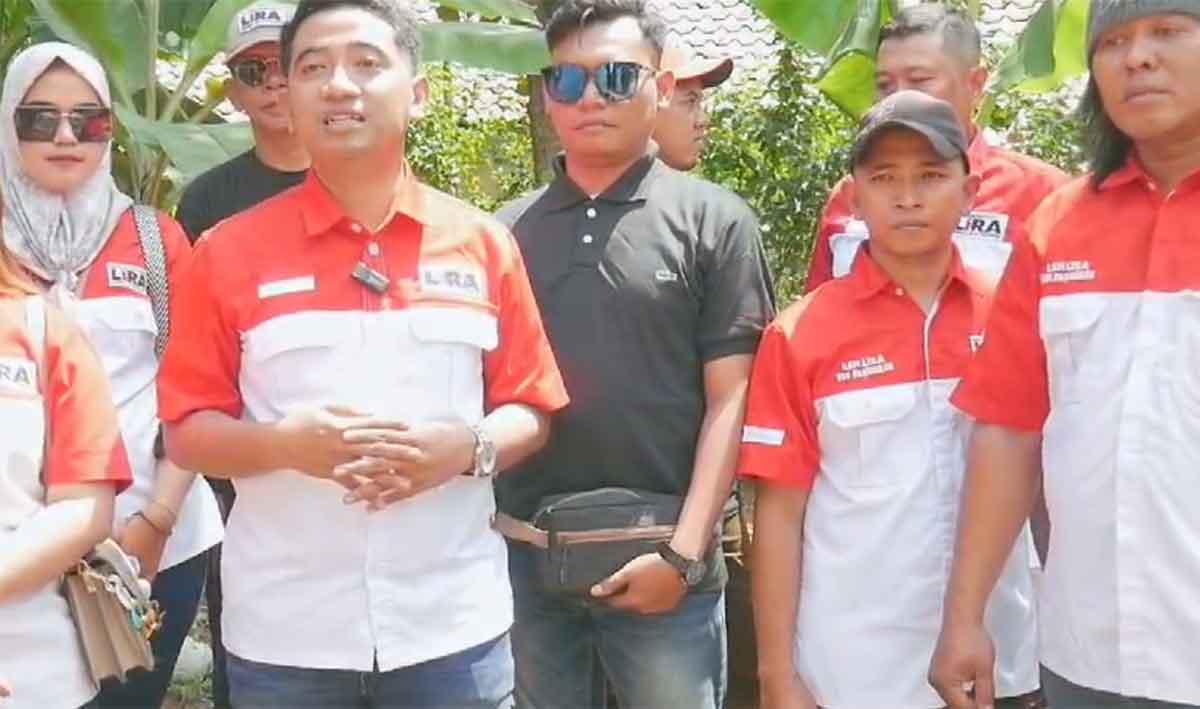 Bupati Lira Kabupaten Probolinggo, Salamul Huda, saat memberi sambutan.
