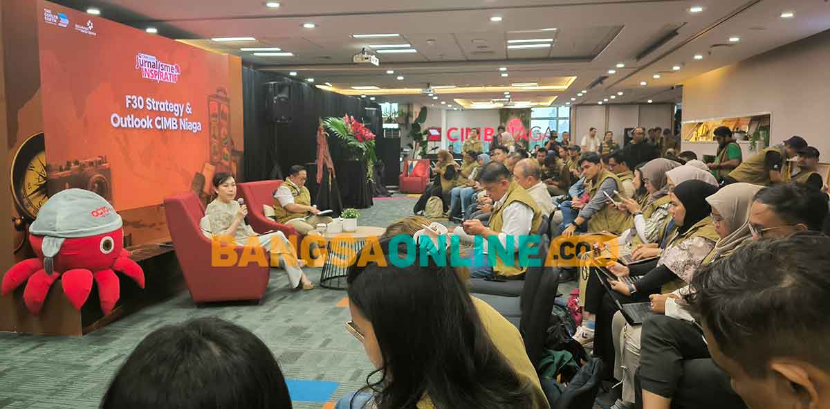 CIMB Niaga Inspiratif Journalist Class and Workshop. Foto: FERI WAHYUDI/BANGSAONLINE