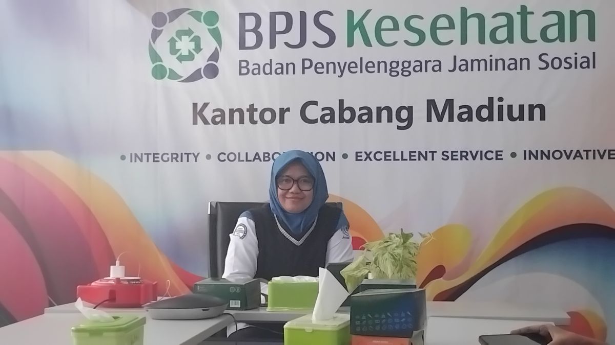Kepala BPJS Kesehatan Cabang Madiun, Wahyu Dyah Puspitasari. Foto: Hendro Suhartono/BANGSAONLINE.com 