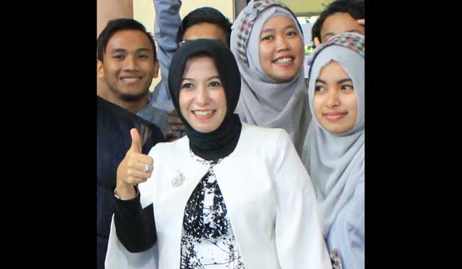 Rektor Unija Sumenep, Alwiyah. foto: istimewa