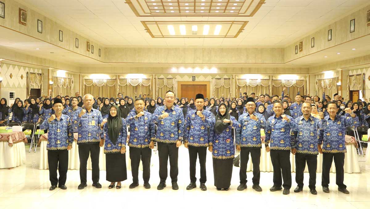 Asluchul Alif ketika membuka Sinkronisasi Program dan Pendampingan Web Bangda Gresik 2026. Foto: Ist