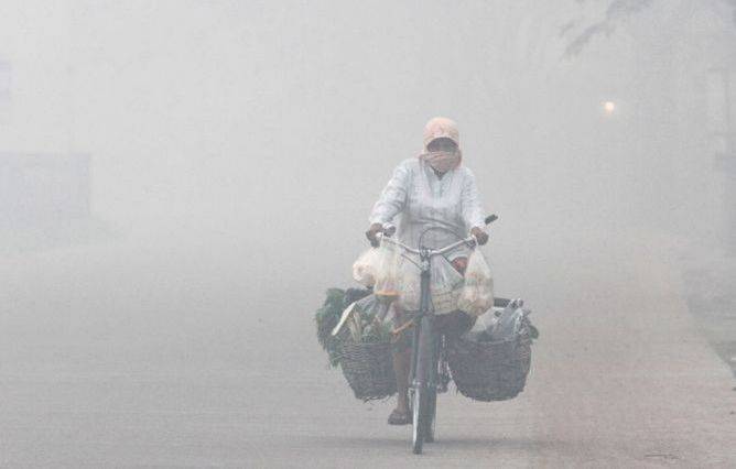 Ilustrasi: kabut asap