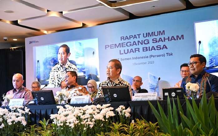 SIG menyelenggarakan RUPSLB 2023, di Jakarta. Foto: Ist.