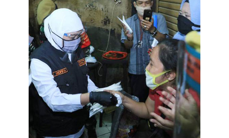 2.898 Pasien Sembuh, Khofifah: Alhamdulillah, Kesembuhan Tertinggi Secara Nasional