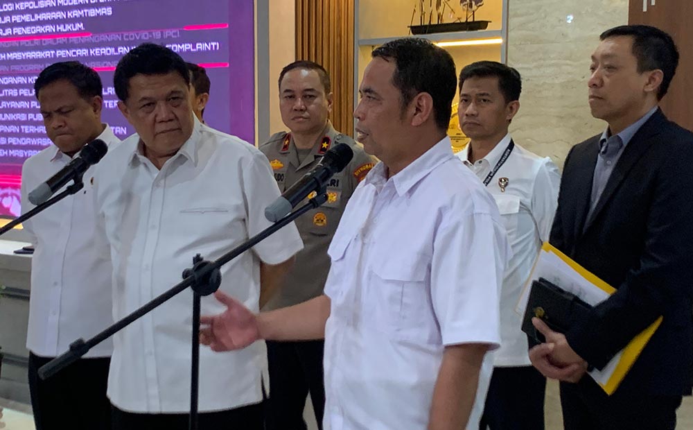 Harun Al Rasyid, Dirjen Pengendalian Penyelenggaraan Haji dan Umrah. Foto: MCH 2026.