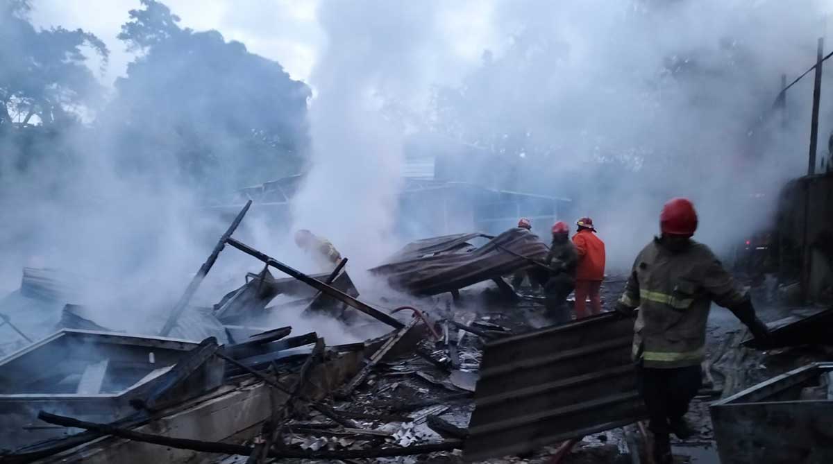 Kebakaran Kandang Ayam di Kota Batu, Kerugian Capai Rp1 Miliar
