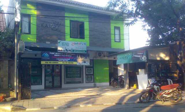 Homestay Kanaya, di Jalan Arif Rahman Hakim, Gresik. Foto: syuhud/BANGSAONLINE