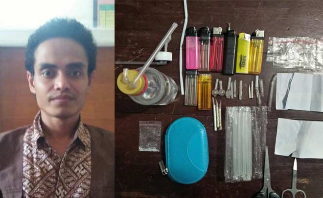 Tersangka dan barang bukti
