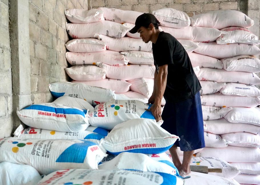 Salah satu kios pengecer pupuk subsidi (dok. Ist)