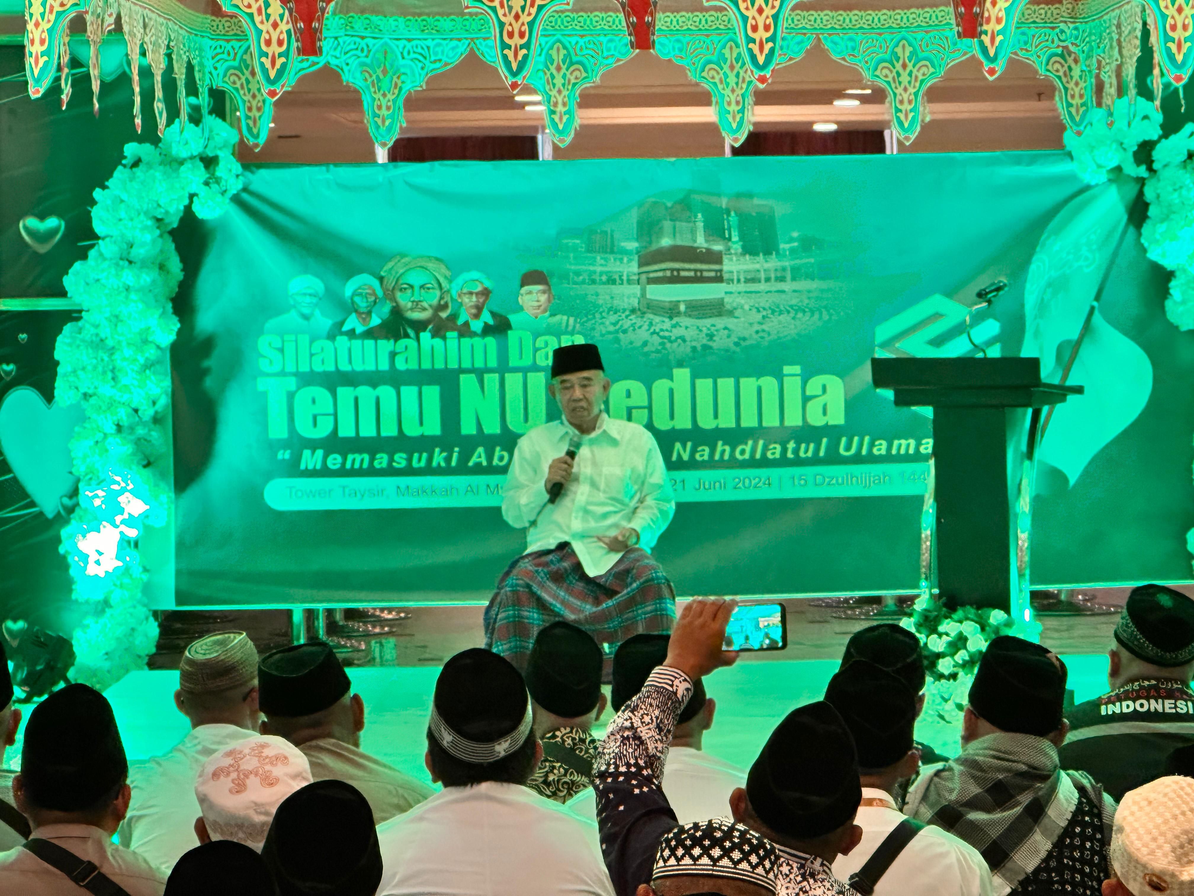 Kiai Asep Pimpin Istighatsah Temu NU se-Dunia di Makkah, Dihadiri 2.000 Warga NU