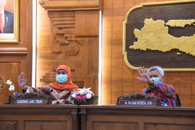 Perluas Ekspor UMKM, Gubernur Khofifah: Ini Inisiasi BI Jatim Sinergi dengan Pemprov