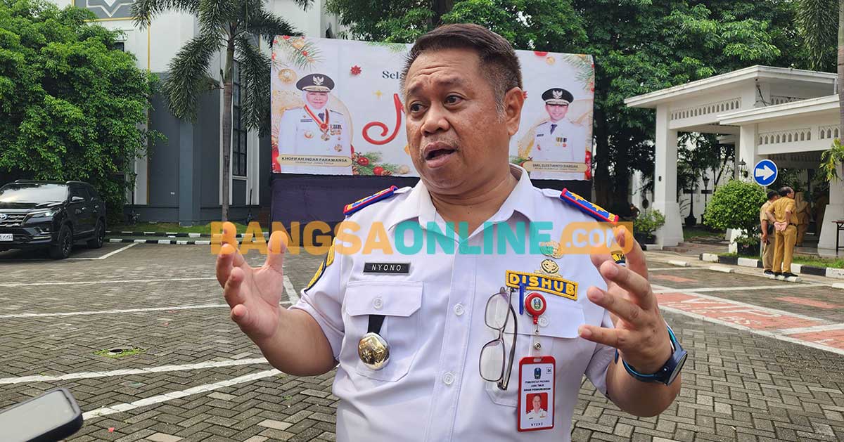 Kepala Dishub Jatim, Nyono. Foto: DEVI FITRI AFRIYANTI/BANGSAONLINE