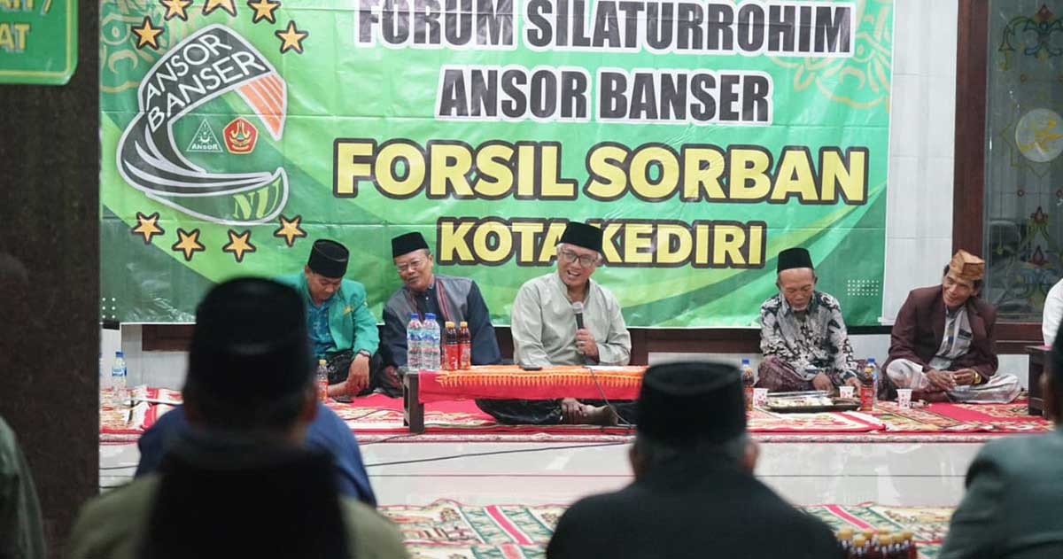Wakil Wali Kota Kediri, Qowimuddin Thoha atau yang akrab disapa Gus Qowim, saat memberi sambutan. Foto: Ist

