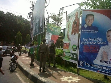 Masa Tenang, Panwaslu Sidoarjo Copoti APK