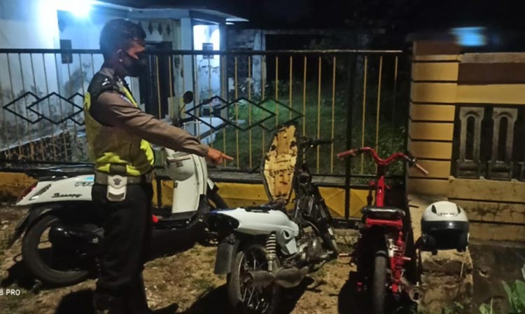 Ketahuan Hendak Balap Liar, 6 Motor Diamankan Satlantas Sumenep