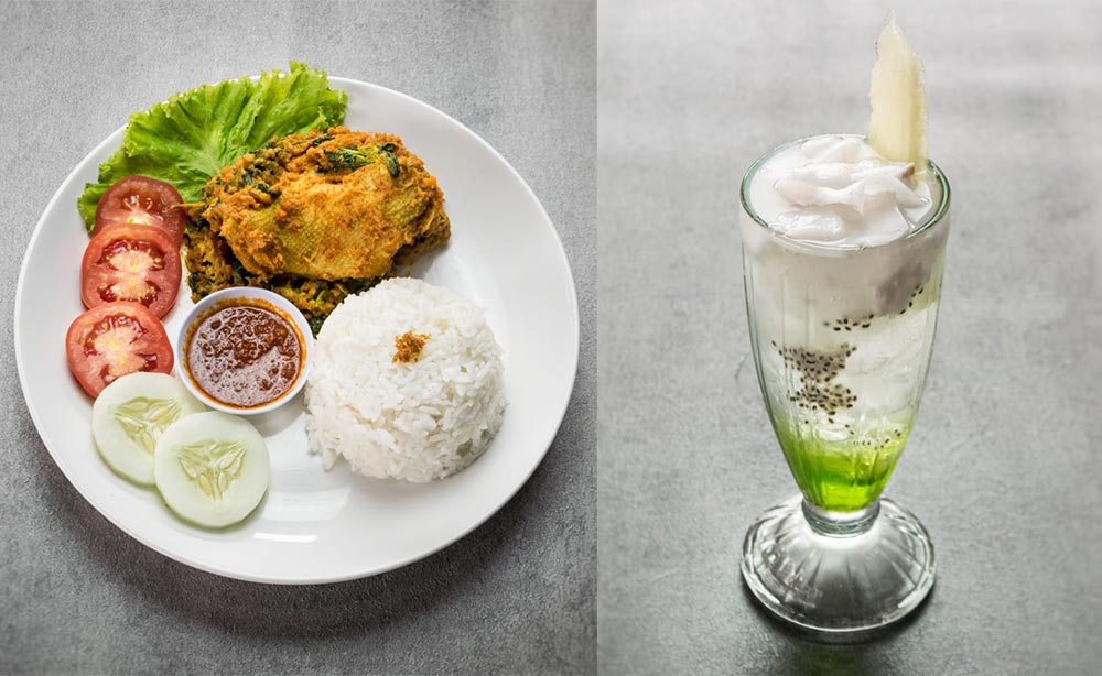 Bebek Rica dan Es Degan Seger menjadi menu andalan Warung Dulang 88 di bulan Maret ini.