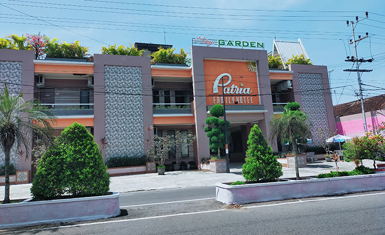 Salah satu hotel di Kota Blitar. (foto: ist)