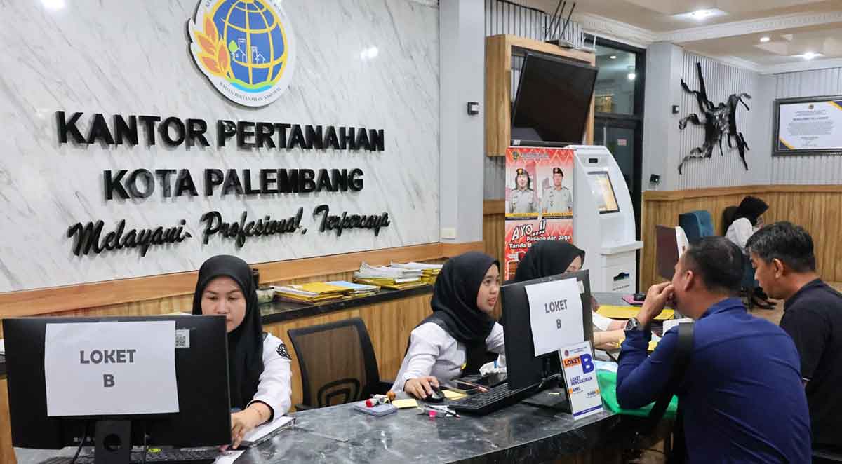 Warga Palembang Buktikan Urus Sertifikat Tanah Mandiri Lebih Mudah dan Murah