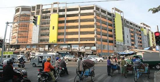 Pasar Turi Baru saat dibangun. foto: jawapos.com