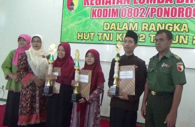 Kodim Ponorogo Gelar Lomba Bintal BANGSAONLINE Com Berita Terkini