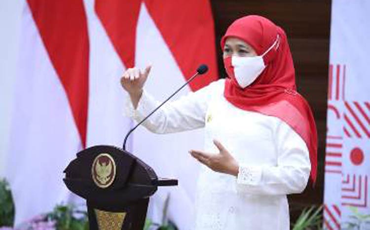 Gubernur Jawa Timur, Khofifah Indar Parawansa. foto: IST/ BANGSAONLINE.COM
