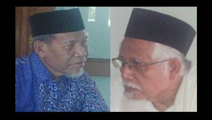 H Makmun Masyhar dan KH TB Abdul Hakim. foto: dokumen BANGSAONLINE