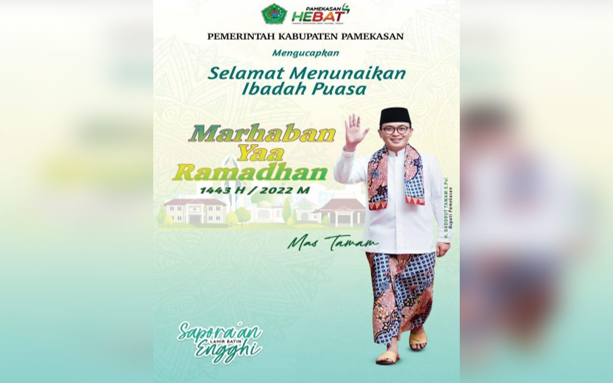 Bupati Pamekasan: Ramadan Ajang Melatih Diri dan Bermunajat Kepada Allah SWT