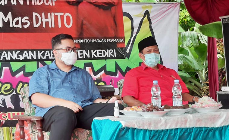 Akui Bumbung Kosong Masih Tinggi, 20%, Dhito Janji Jadi Pelayan Masyarakat Kediri