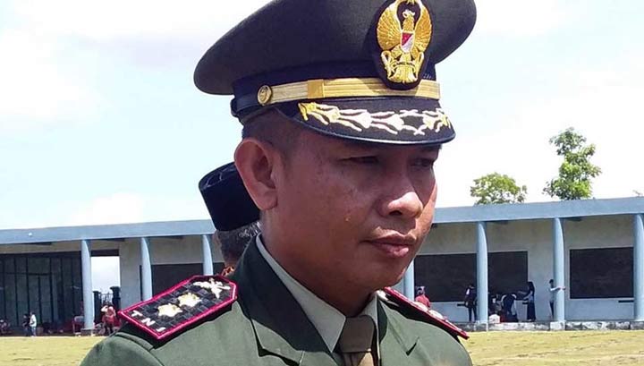 Dandim Pacitan, Letkol (kav) Aristoteles Hengkeng Nusa Lawitang.