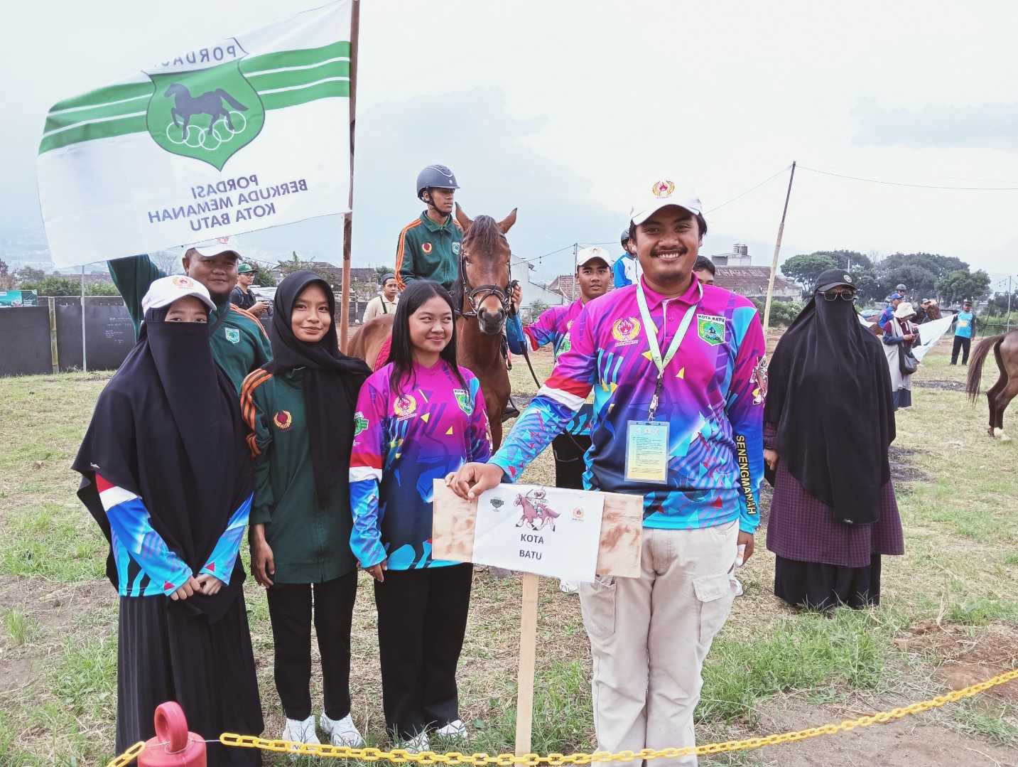 Pordasi Kota Batu Cabang Berkuda Memanah Kirim 8 Atlet di Porprov IX Jatim
