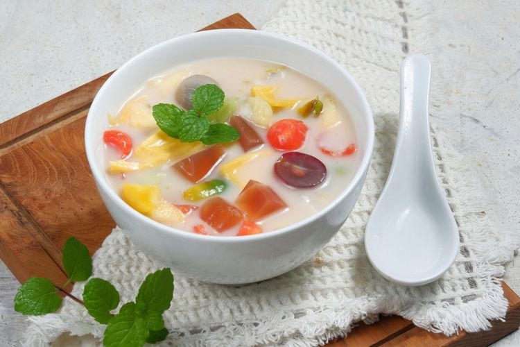 Resep Es Buah Jeli Segar Anti Gagal