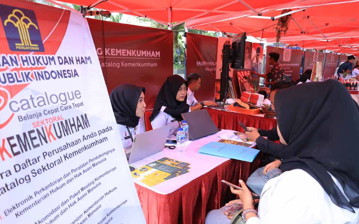 Kanwil Kemenkumham Jatim Gelar Legal Expo Di Universitas Brawijaya