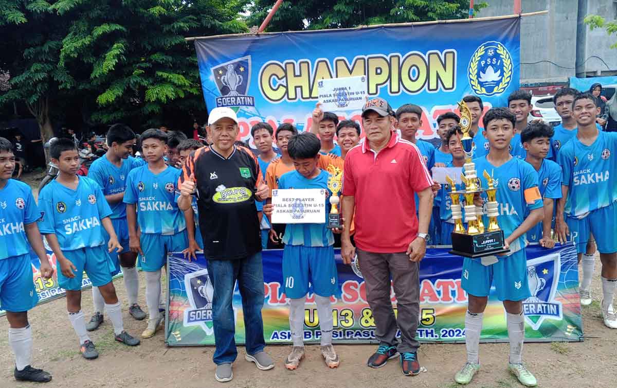 Stadion Pogar Bangil Semrawut, Ketua Askab PSSI Kabupaten Pasuruan Pindah Lokasi Piala Soeratin 2024