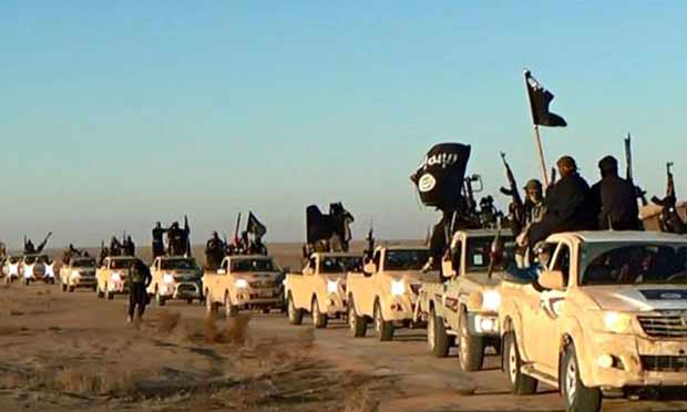 Rombongan ISIS. foto: theguardian