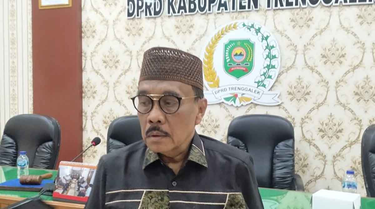 Ketua Bappemperda DPRD Trenggalek, Samsul Anam.