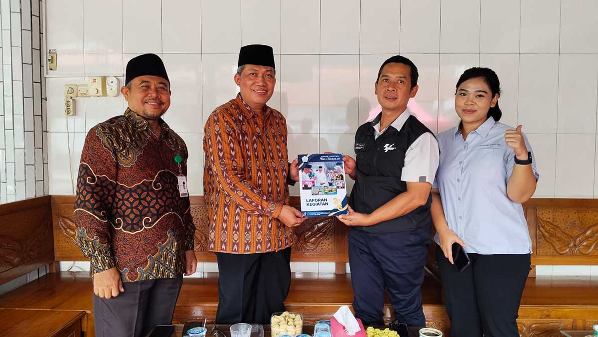DPD LDII Kota Kediri bersama Pondok Pesantren Wali Barokah menerima kunjungan jajaran manajemen PT Surya Dhoho Investama. Foto: Ist