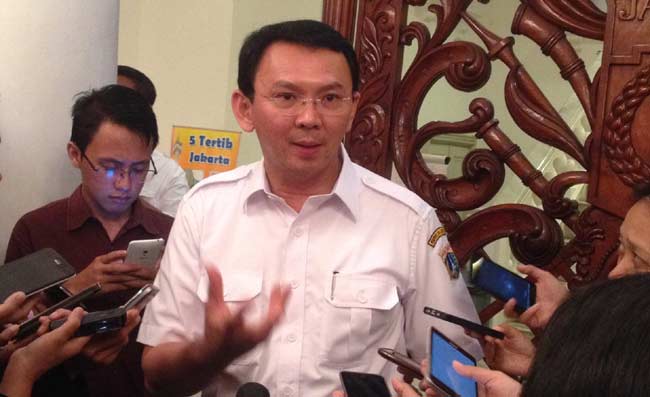Gubernur Basuki Tjahaja Purnama alias Ahok. foto: rakisa/BANGSAONLINE.com
