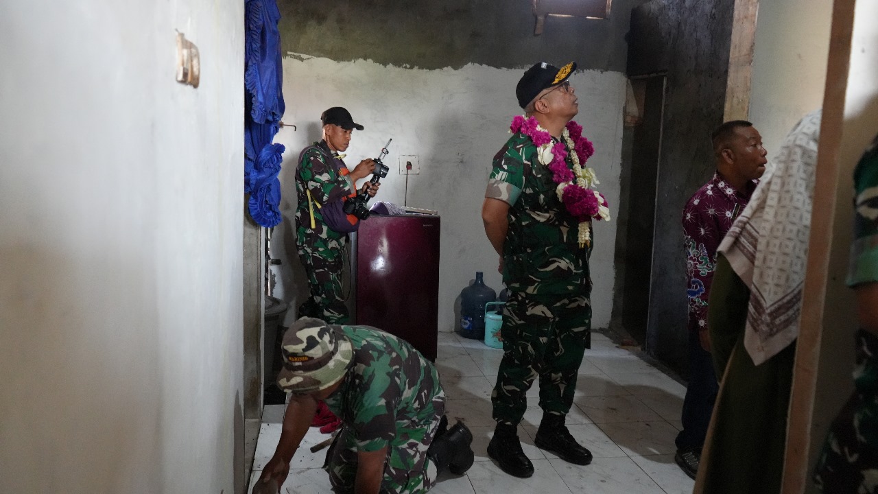 Tim Wasev Mabesad Apresiasi Progres TMMD ke-126 Kodim 0816 Sidoarjo