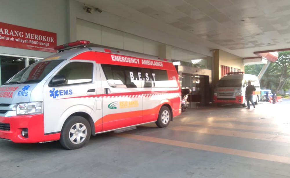 Lobi RSUD Bangil.