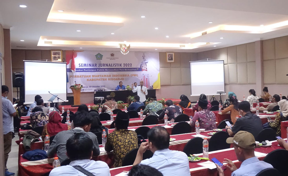 Ini Upaya PWI Sidoarjo Dorong Partisipasi Publik Wujudkan Pers Berkualitas