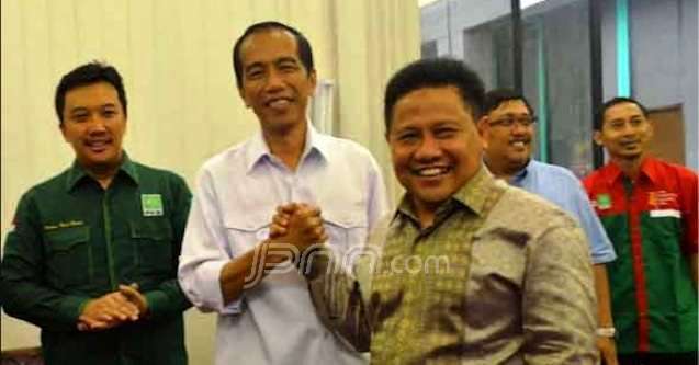 Jokowi dan Mulaimin Iskandar. foto:repro jpnn