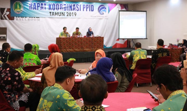 Suasana Rakor PPID.