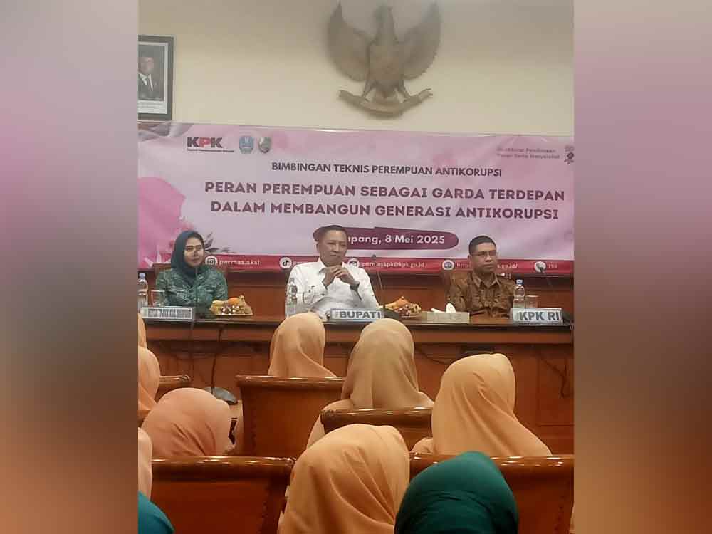 Suasana bimtek yang digelar oleh Pemkab Sampang dan dihadiri oleh perwakilan dari KPK RI. (Ist)
