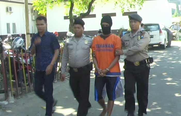 Andre alias Keriting, dendam kesumatnya berbuah penjara. foto: ssn